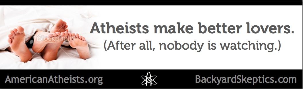 Atheists Make Better Lovers, Says Billboard